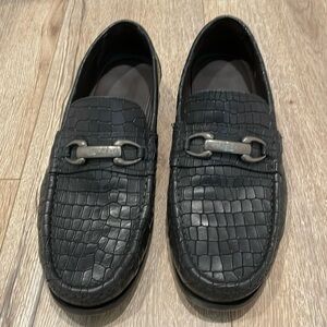 Leather Bruno Magli loafers